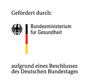 Förderlogo des Bundesministeriums für Gesundheit